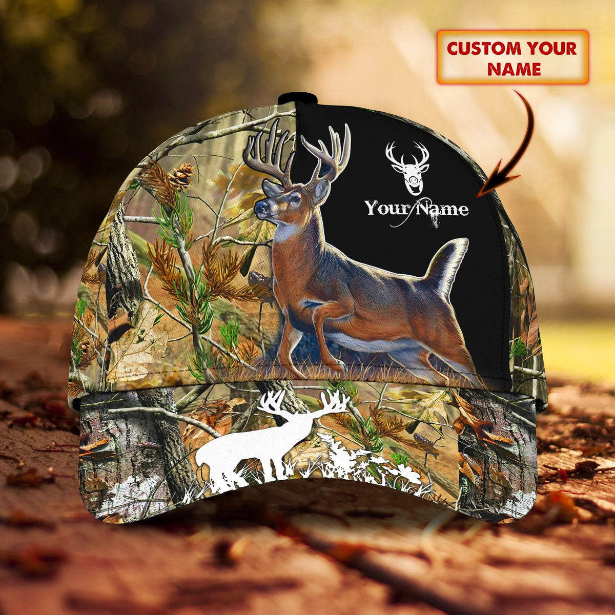 Deer Hunting - Personalized Name Cap - TT99-116 HNT0168