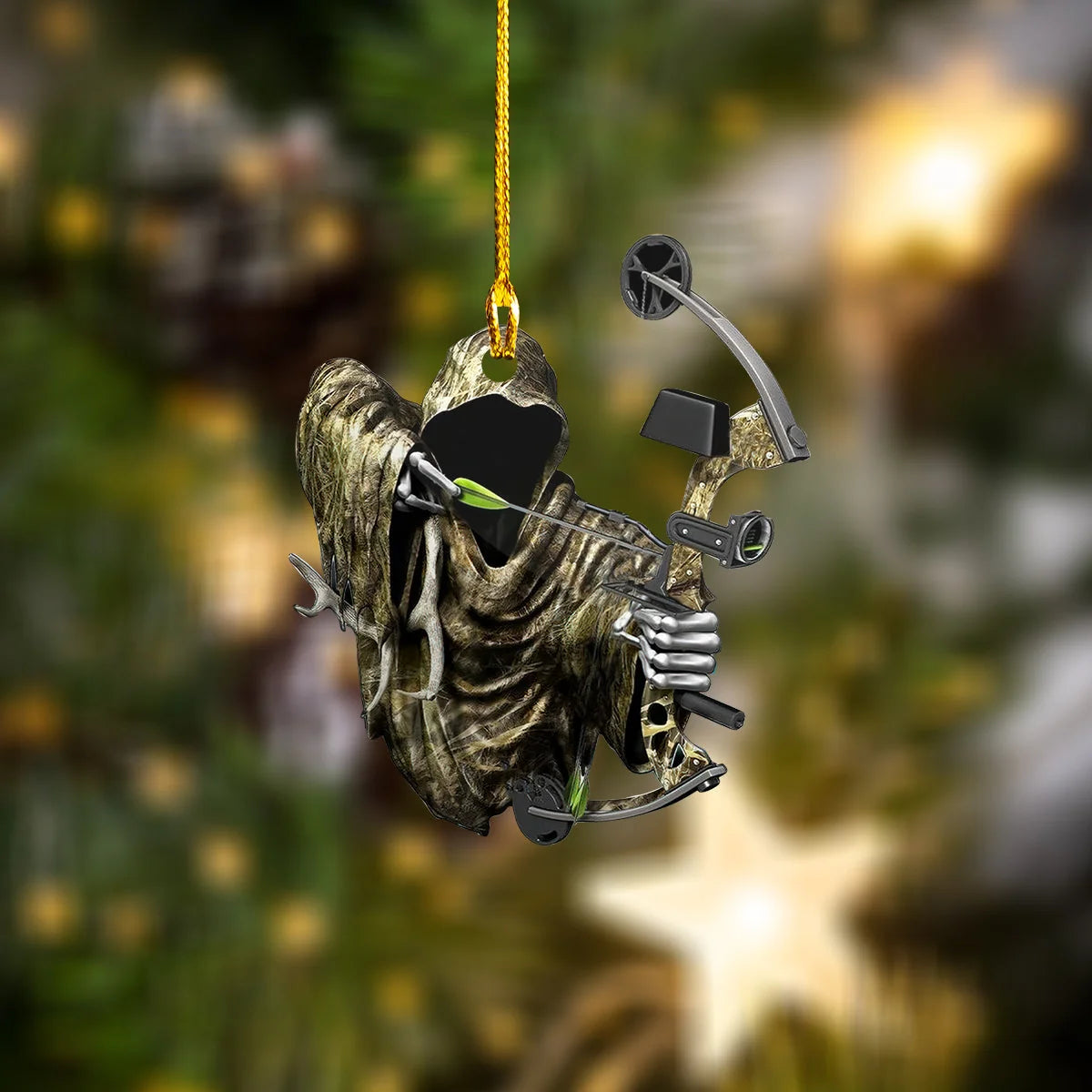 Bow Hunting - Shaped Ornament 69 - NBTT ORN0056