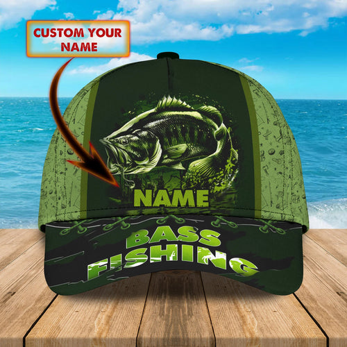 Fishing 01- Personalize Name Cap  - Loop - Ntp-154 FISH0185