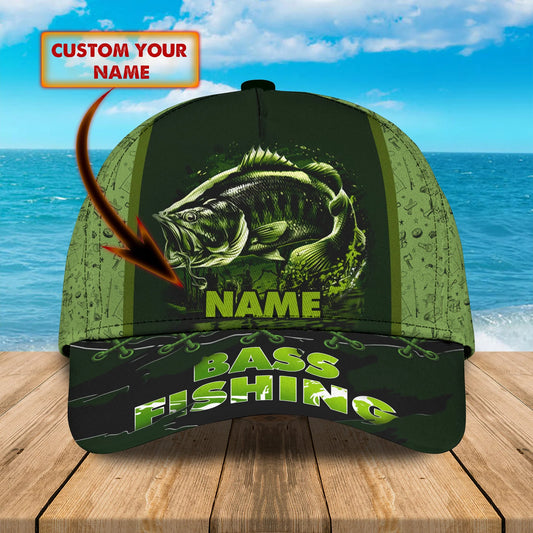 Fishing 01- Personalize Name Cap  - Loop - Ntp-154 FISH0185