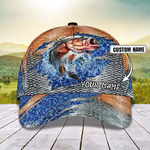 Fishing 02 - Personalized Name Cap - Pth98 FISH0169