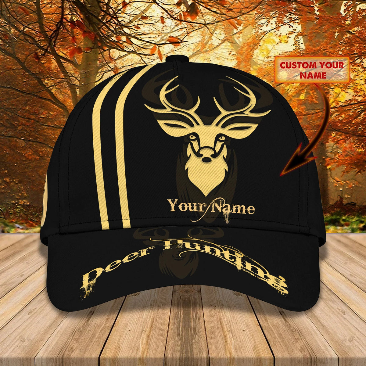 Deer Hunting - Personalized Name Cap - QA99 - 86 HNT0246
