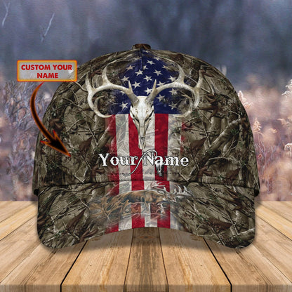 Deer Hunting 02 - Personalize Name Cap - TD97 HNT0192