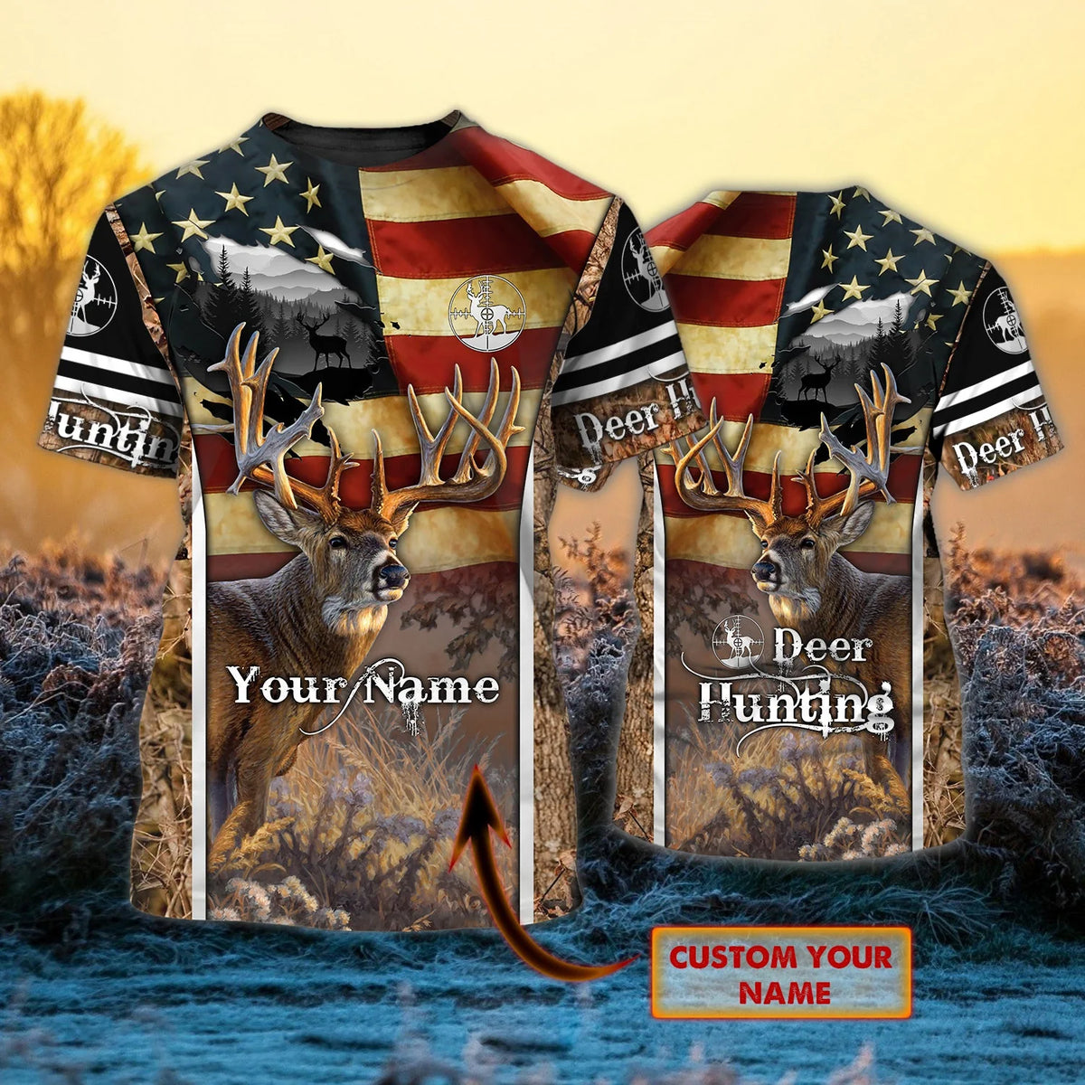 Hunting 06 - Personalized Name Cap - 16hb HNT0206