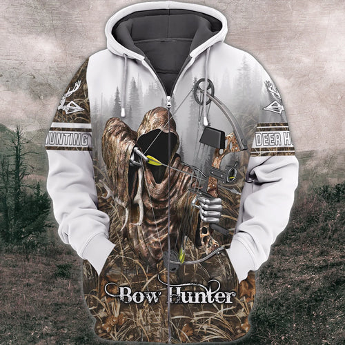 Hunting - 3D Full Print Zipper Hoodie 102 - CV98 HNT0090