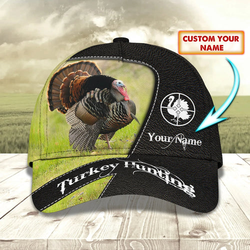 Turkey Hunting - Personalized Name Cap01 - ATM2K HNT0257