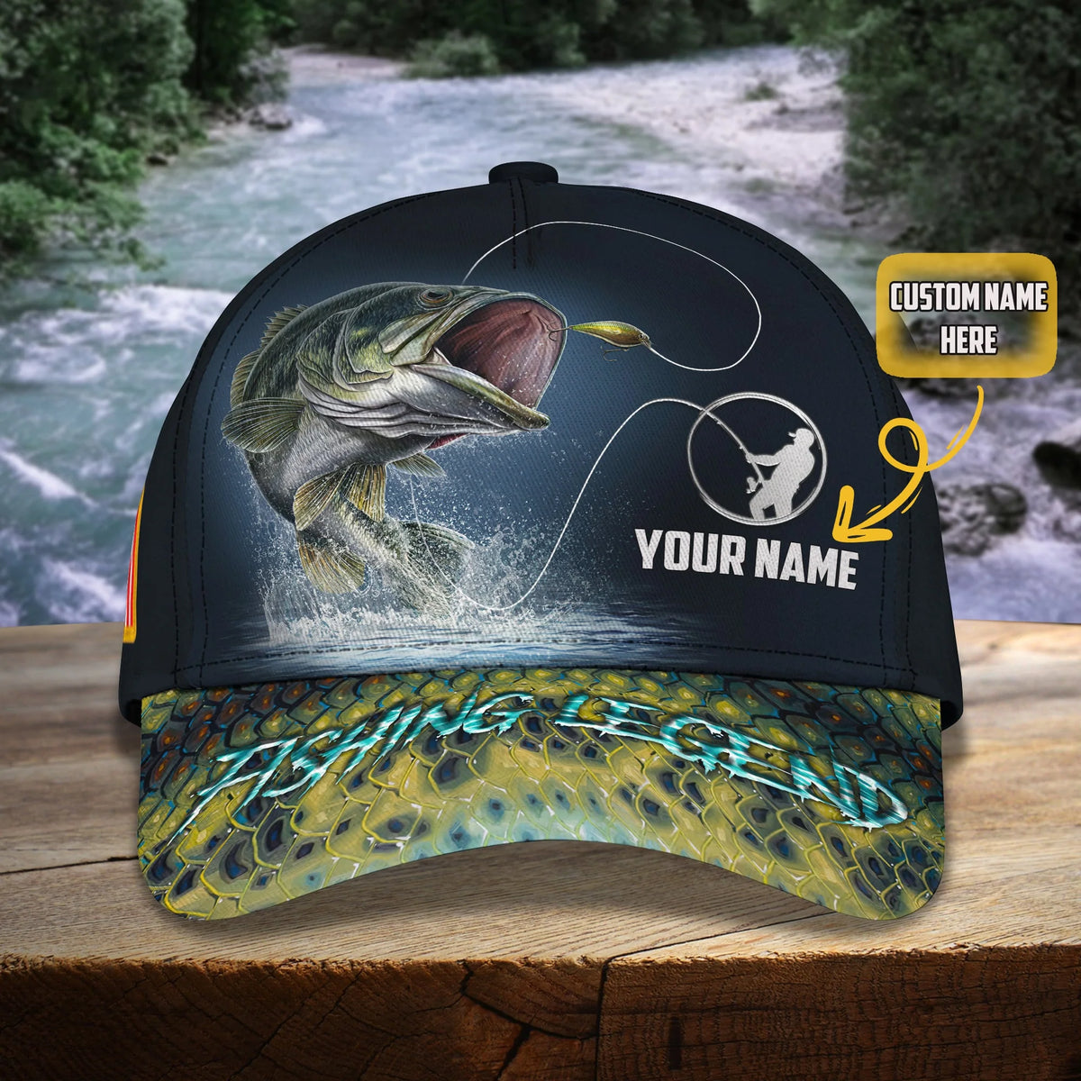 Fishing legend Classic cap Dt69-989 FISH0267