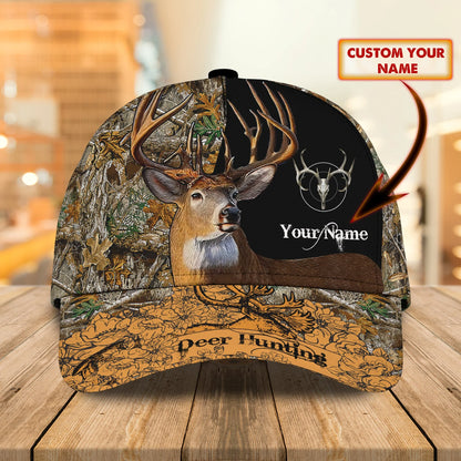 Deer hunting - Personalized Name Cap - Ntt68 HNT0152