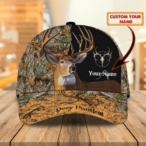 Deer hunting - Personalized Name Cap - Ntt68 HNT0152