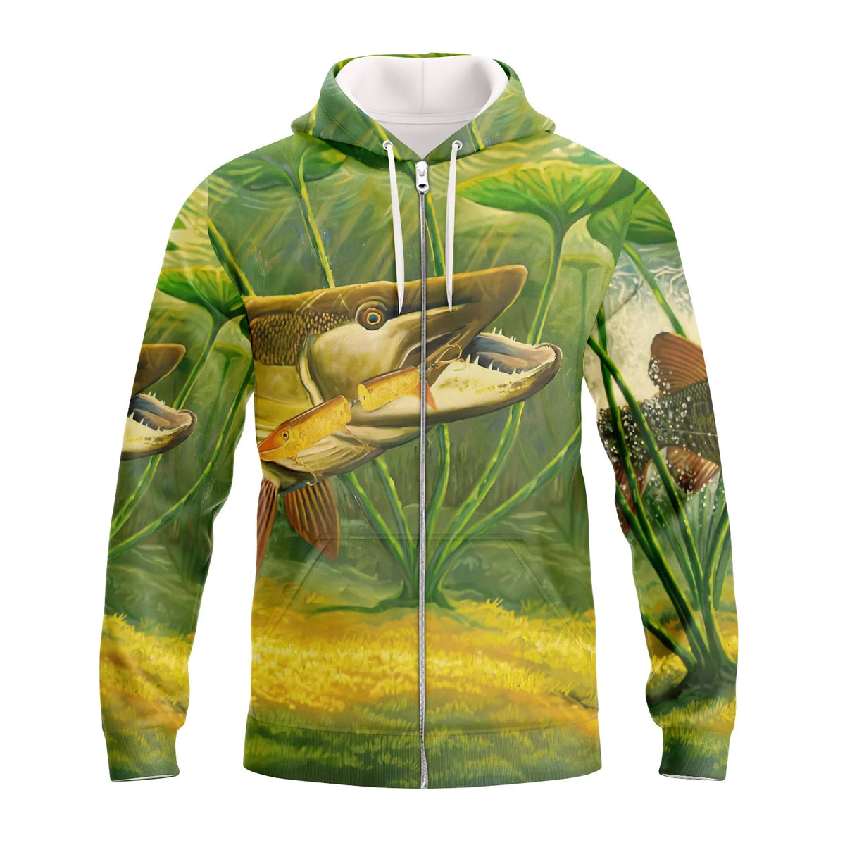 Fishing - Personalized Name 3D Zipper hoodie New2 - CV98 FISH0104