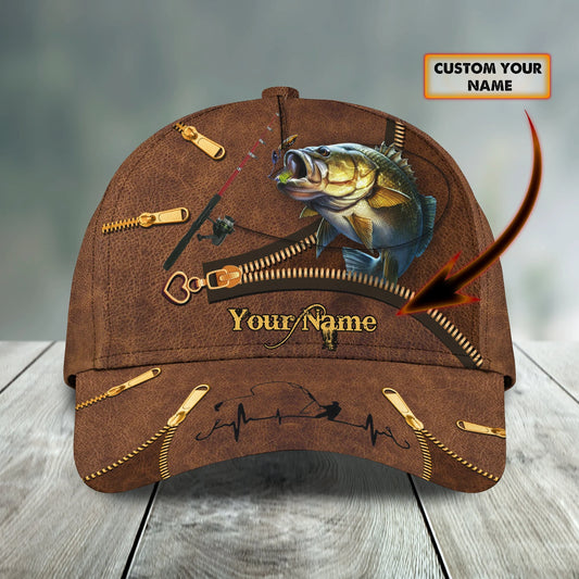 FISHING CAP2 - Personalized Name Cap - BY97 FISH0190
