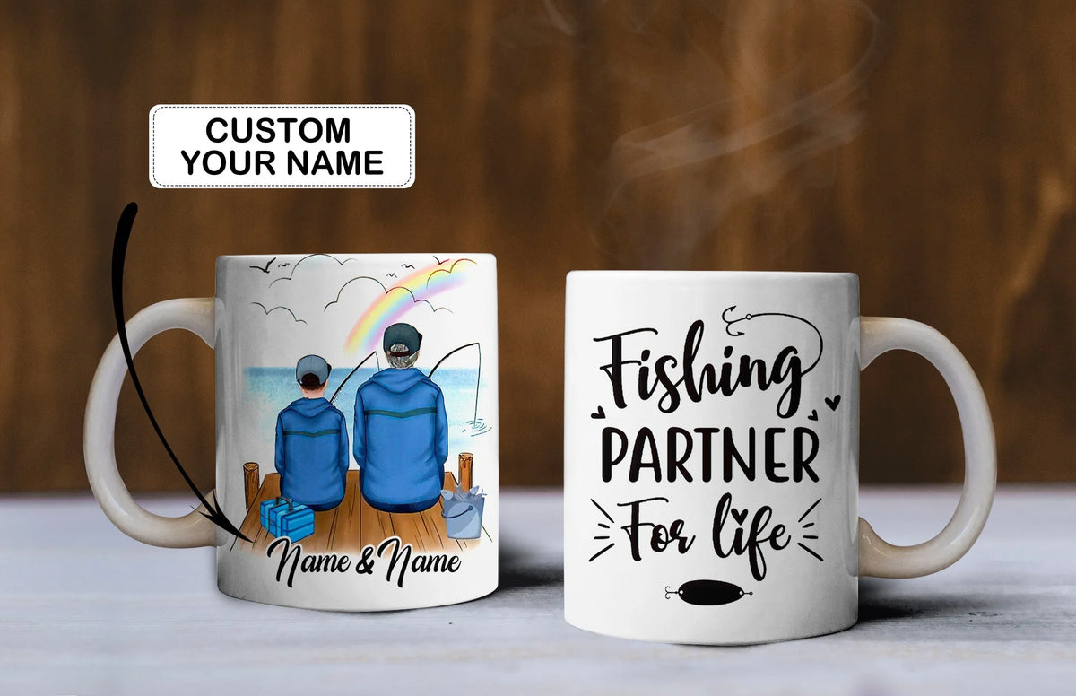 Dad & Son Fishing Partner For Life-T2k-119 FISH0141