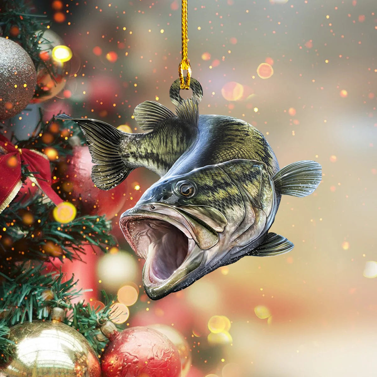 Bass Fish - Shaped Ornament 01 ORN0021