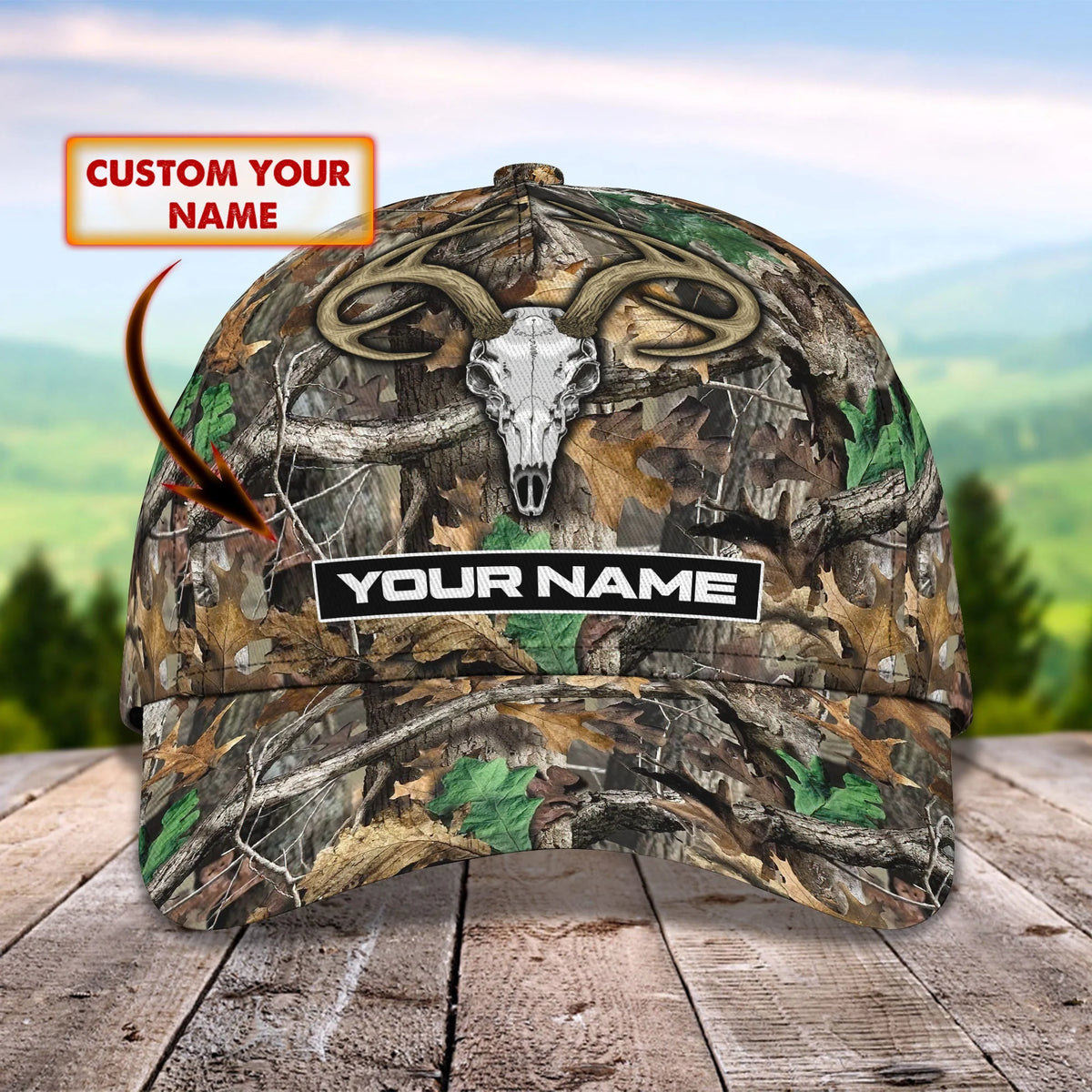 Hunting - Personalized Name Cap - Dah 33 HNT0186