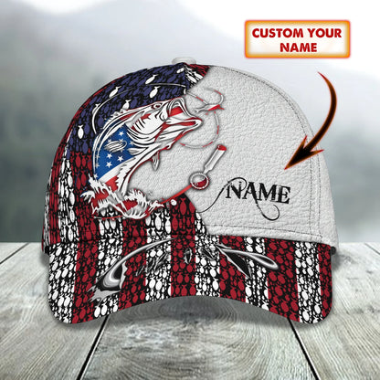 Fishing - Personalized Name Cap - Loop - H9h3-361 FISH0160