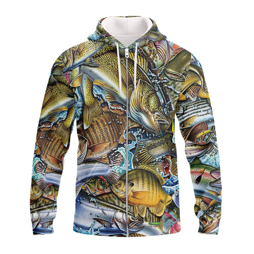 Fishing - Personalized Name 3D Zipper hoodie New5 - CV98 FISH0101