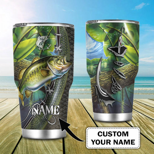 Bass Fishing - Custom Tumbler - 231 FISH0298