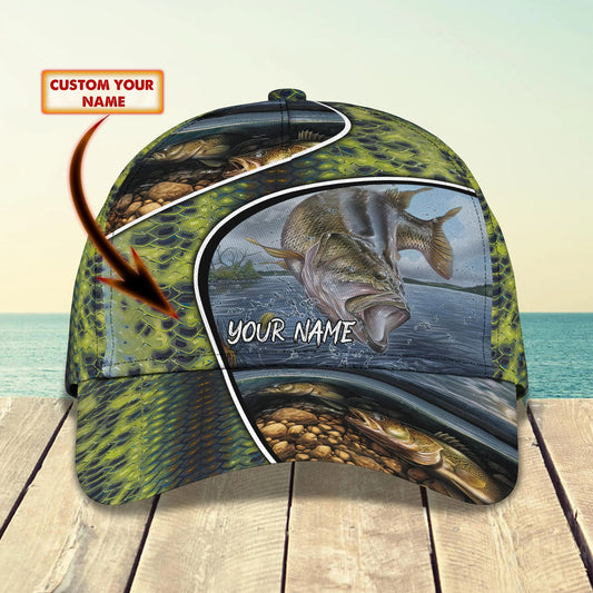 Fishing 01- Personalized Name Cap - Pth98 FISH0163