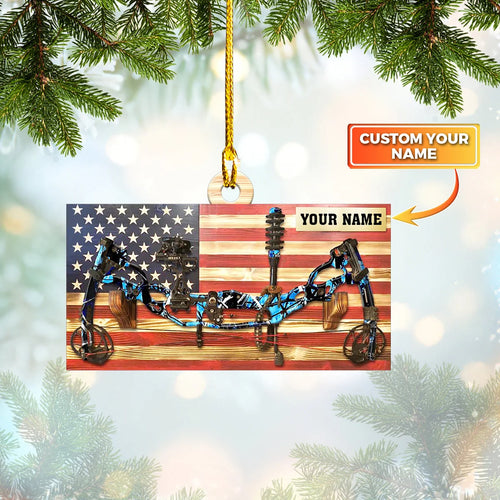 Bow Hunting Custom Shaped Ornament 71, Nvc97 ORN0033