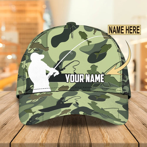 Fishing  - Personalized Name Cap - Co98 FISH0198