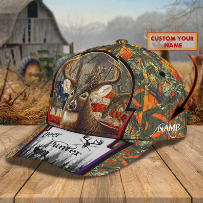 Personalized Classic Cap Deer Hunting - QB95 HNT0136