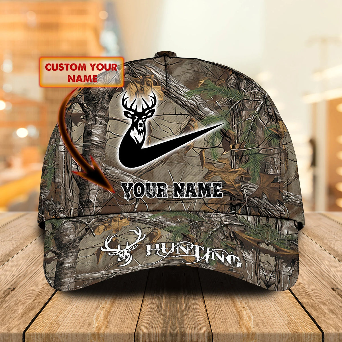 Hunting - Personalized Name Cap - Vtm99 HNT0142