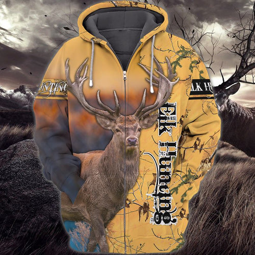235 ELK Hunting 3D Full Print - TAD HNT0019