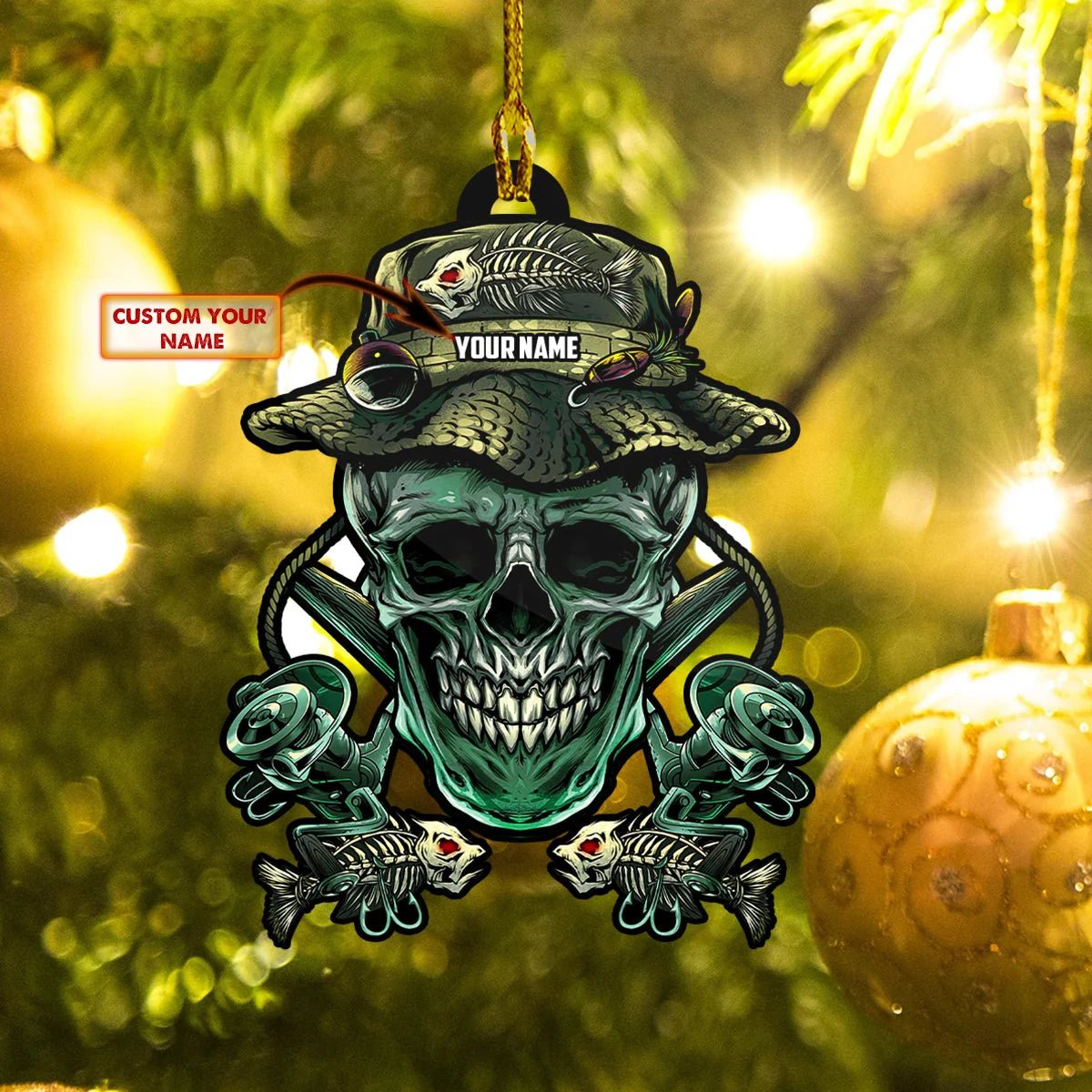 Fish Reaper - Shaped Ornament 01 ORN0011