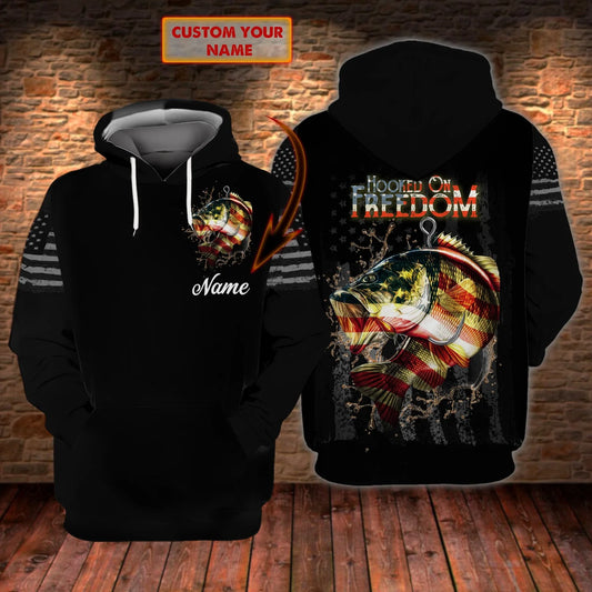 Fishing - Personalized Name 3D Hoodie - Dah 51 FISH0255