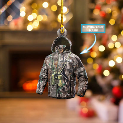 TAD - CUSTOM SHAPED ORNAMENT - HUNTING 2 ORN0012