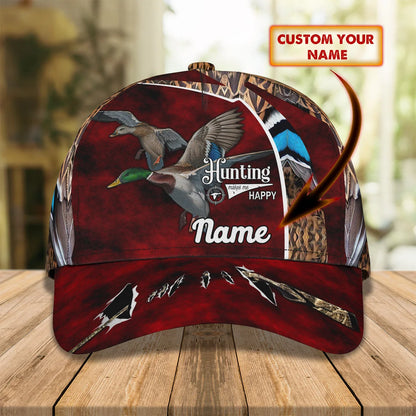 Duck Hunting 2 - Personalized Name Cap - Nt168 - Ct059 HNT0208