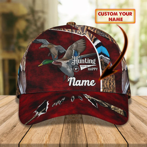 Duck Hunting 2 - Personalized Name Cap - Nt168 - Ct059 HNT0208