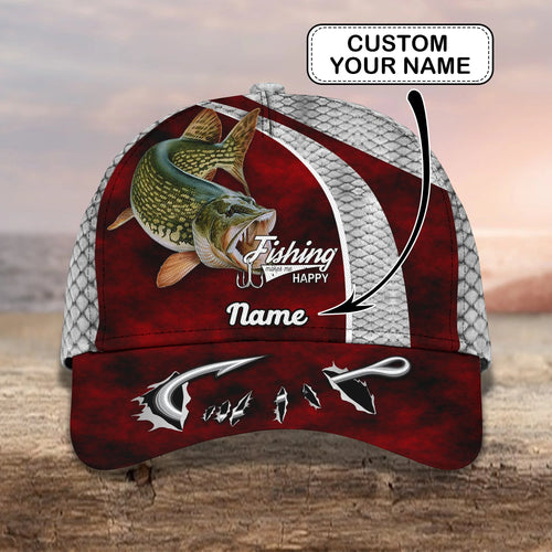 Fishing 14 - Personalize Name Cap  - Loop - Ntp-171 FISH0049