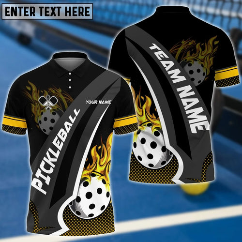 Pickleball Player Personalized Name & Team Name 3D Shirts Tad Gift For Pickleball Player PKL0080