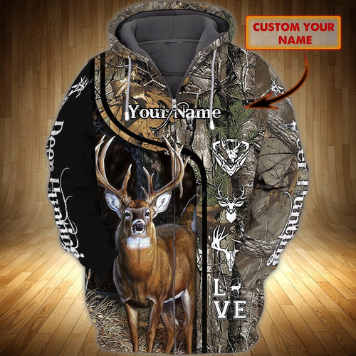 DEER HUNTING 3D FULL PRINT - CT-TAN-1 HNT0025