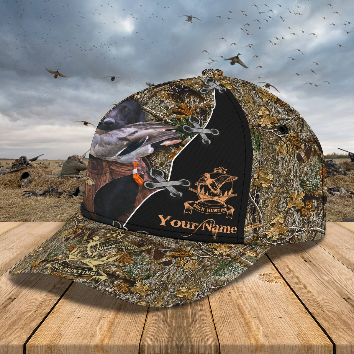 Duck hunting new- Personalized Name Cap - Lst149 HNT0165