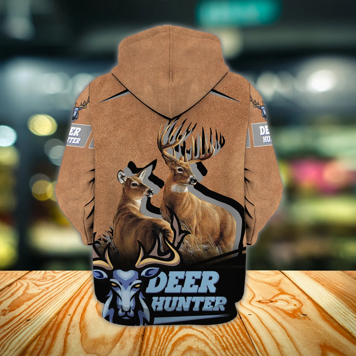 Hunting - Personalized Name 3D Zipper hoodie -TT99-643 HNT0006