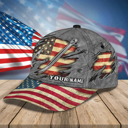 Fishing 1 - Personalized Name Cap - HY97 FISH0132