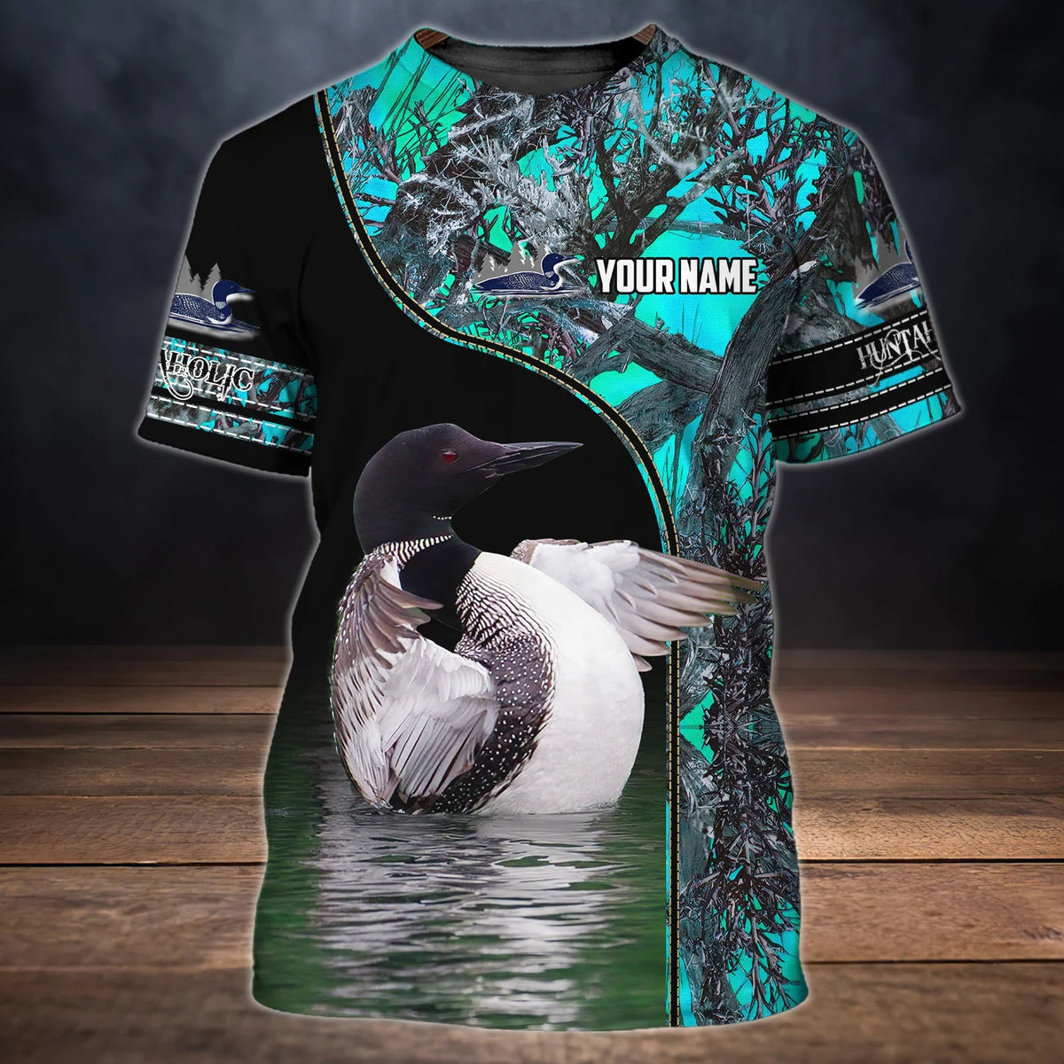 Loon - Personalized Name 3D Tshirt 20 - Nvc97 HNT0210