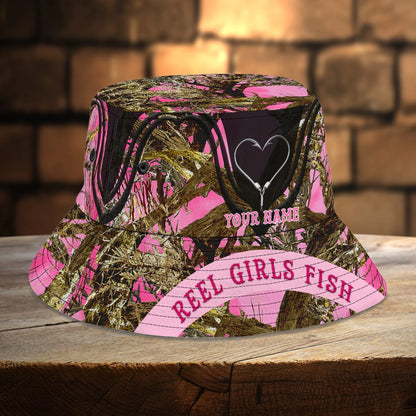 Bucket Hat - Reel Girls Fish 180601 - 16hb FISH0182