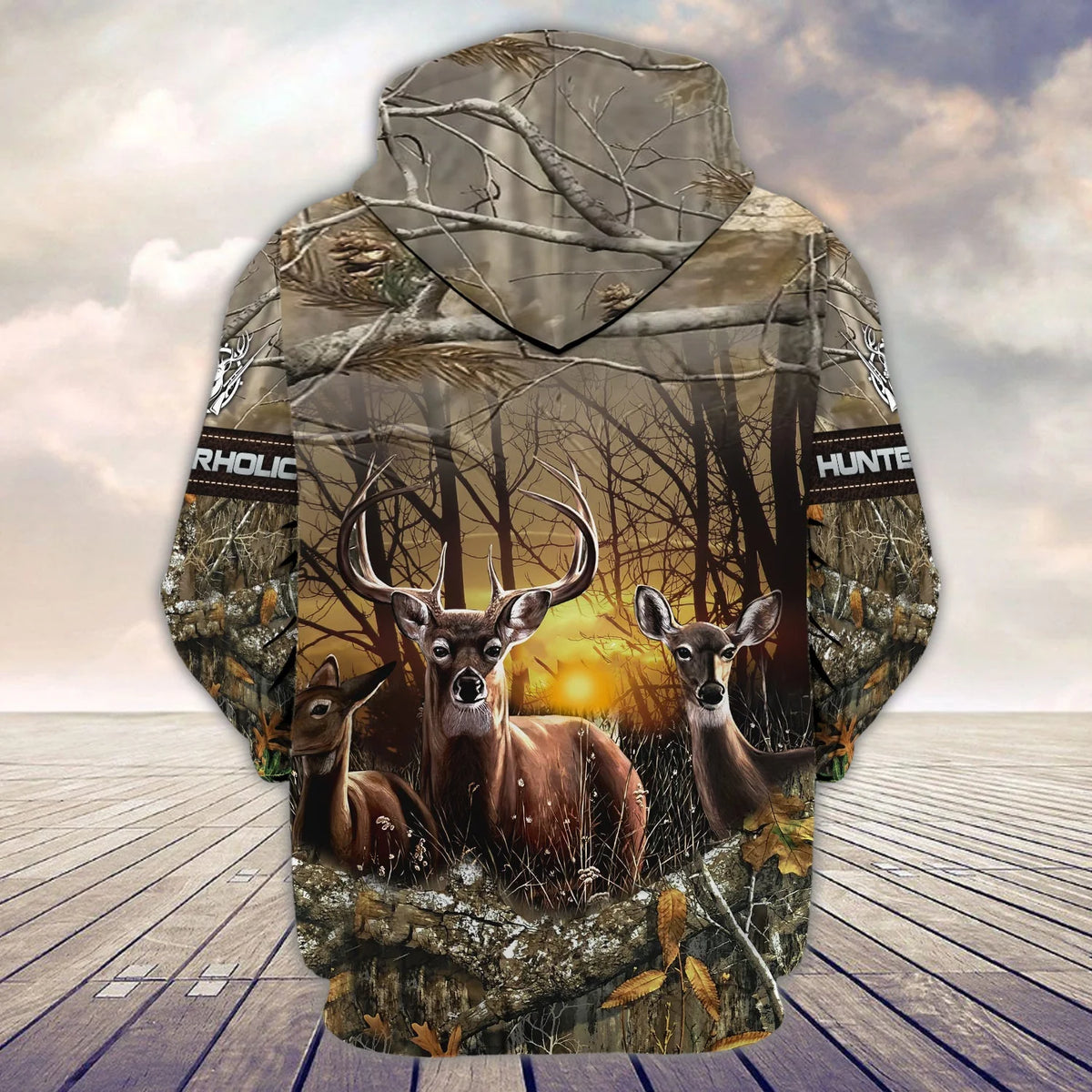 DEER HUNTING 3D FULL PRINT - CT-TAN-13 HNT0045