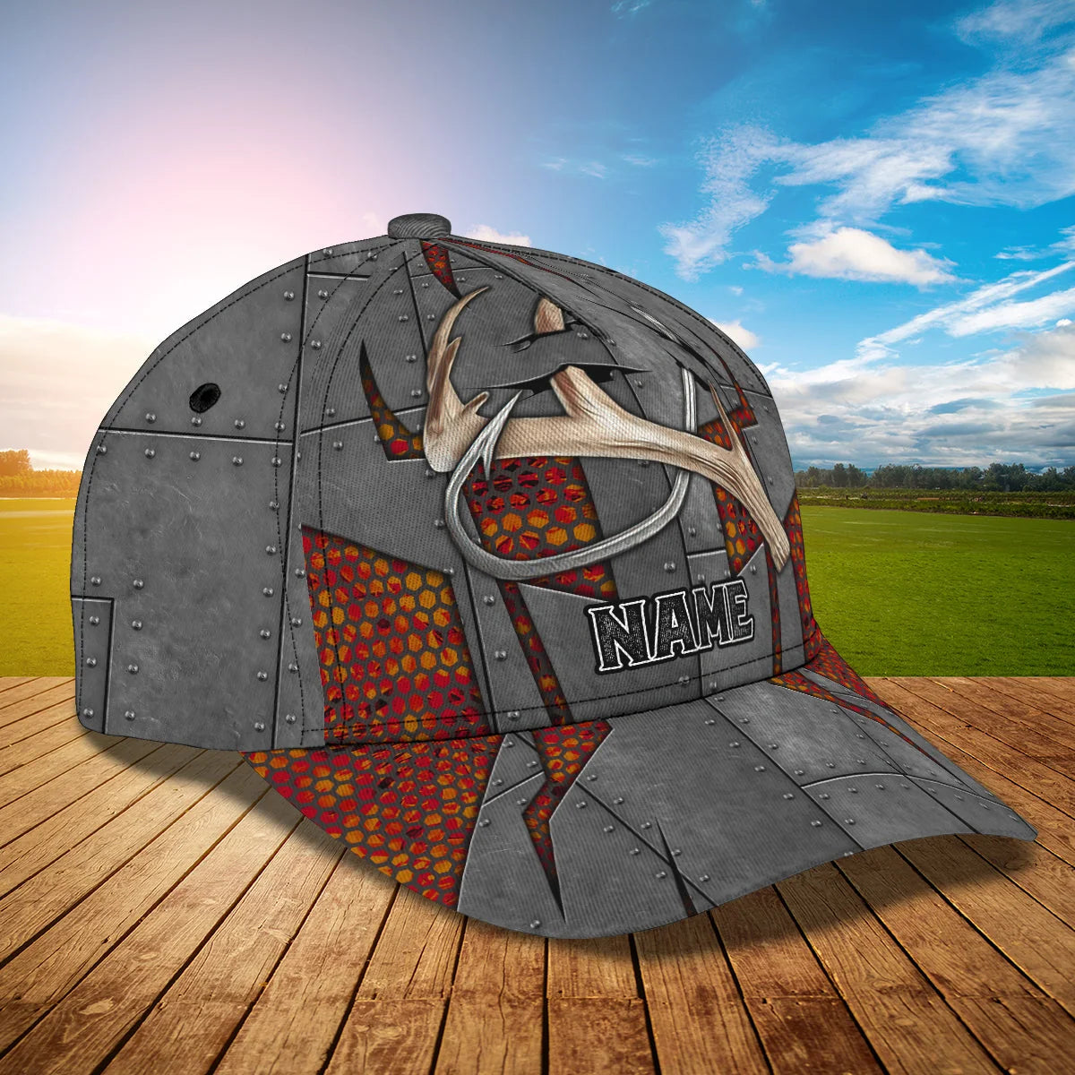 Hunting - Personalized Name Cap - Loop-Lnp-5 HNT0245