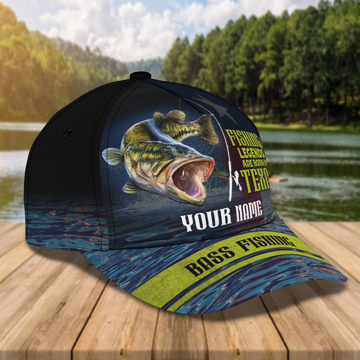 Classic Cap - Fishing Texas FISH0157