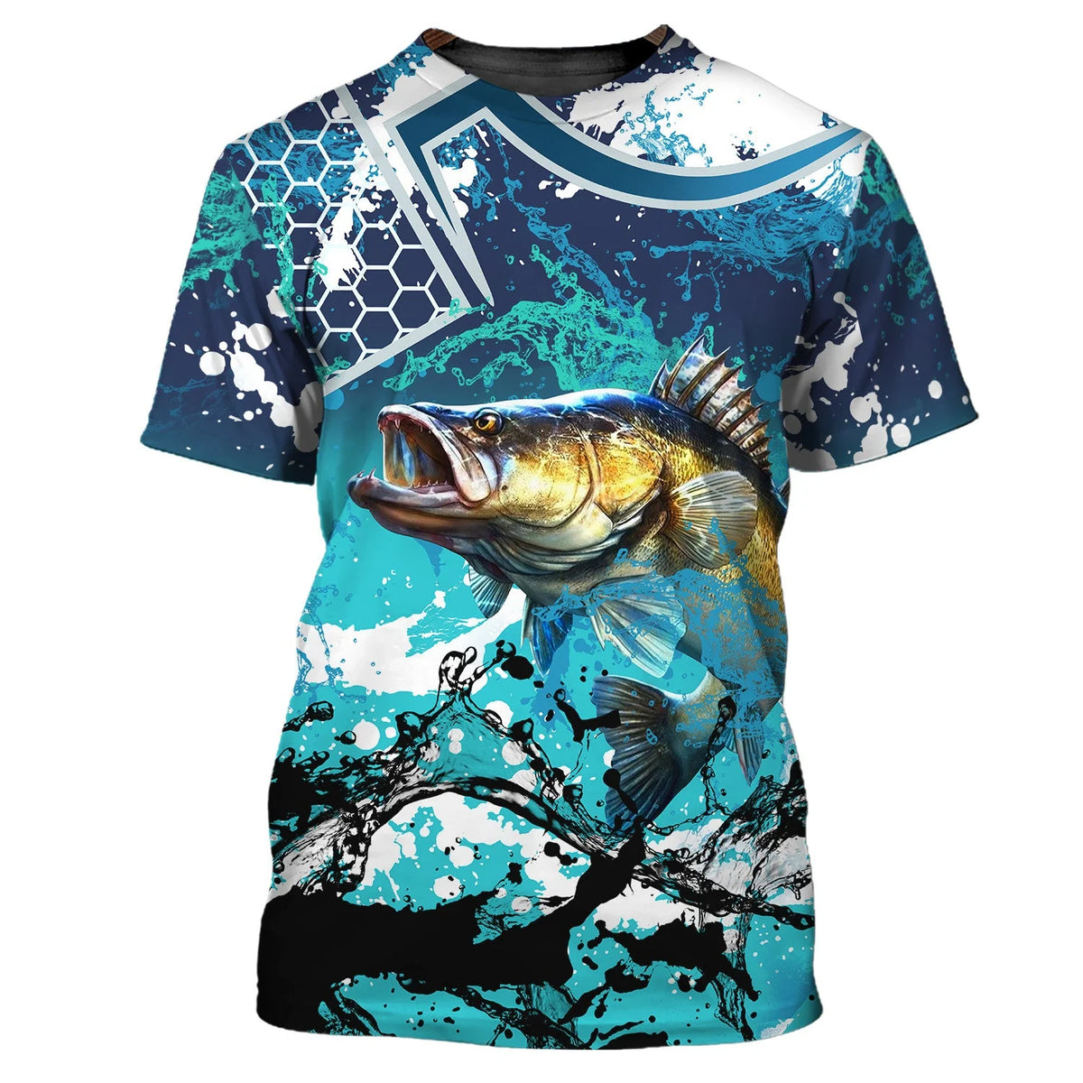 Bass Fishing Blue 3D Hoodie Shirt For Men Hunting Life Hoodie Gifts FISH0068