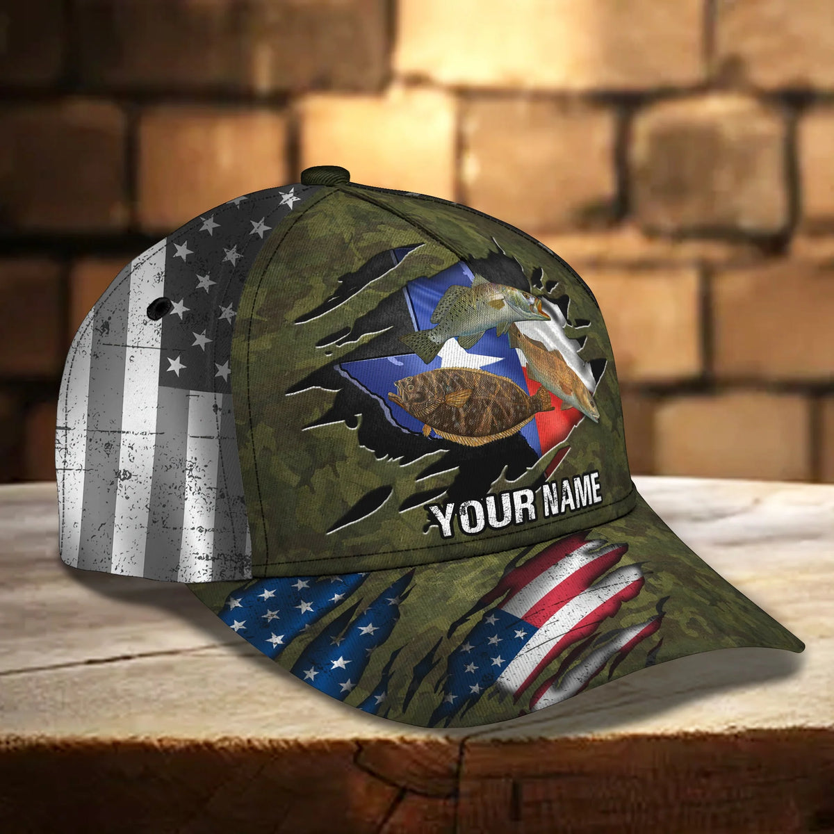 Fishing004- Personalized Name Cap - ATM2K FISH0276
