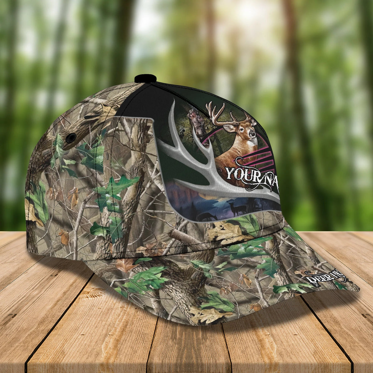 Hunting Deer - Personalized Name Cap - Urt96 ORN0271