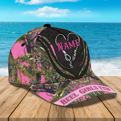 Hunting girl - Personalized Name Cap - Loop- H2k-h5 HNT0151