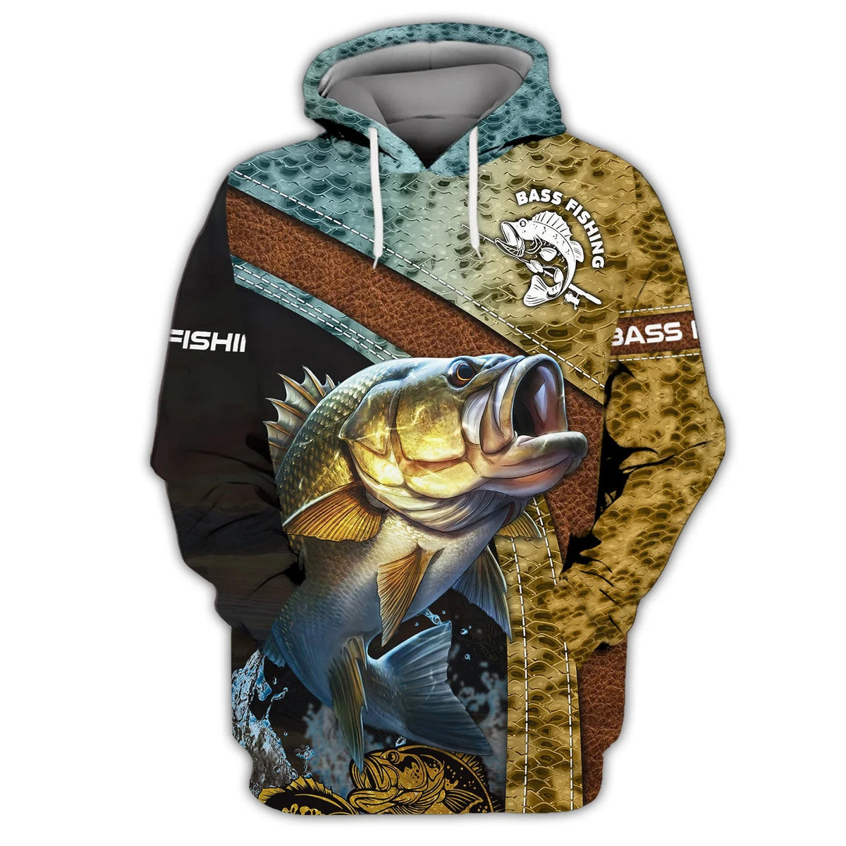 Bass Fishing 3D Hoodie Shirt For Men Hunting Life Hoodie Gifts FISH0072