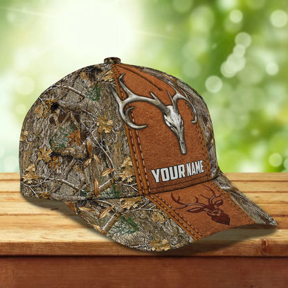 Deer Hunting 2 - Personalized Name Cap - Boom ORN0234