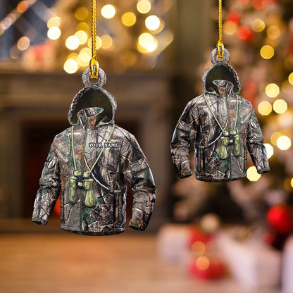 TAD - CUSTOM SHAPED ORNAMENT - HUNTING 2 ORN0012